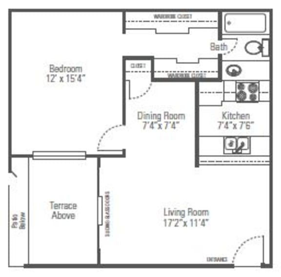 Floor Plans of Horizons East in Wichita, KS